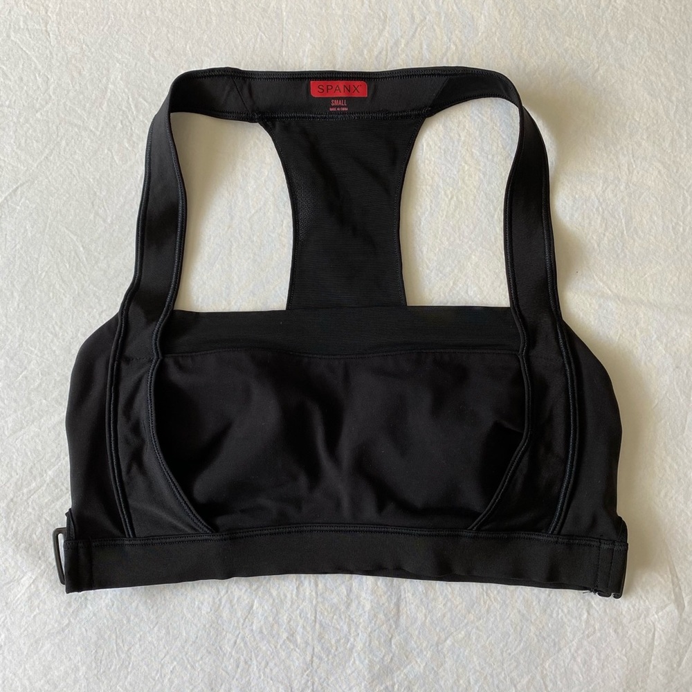 Spanx Black Workout Bra